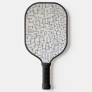 Palas De Pickleball Composición Nº 10, muelle y océano Mondriaan