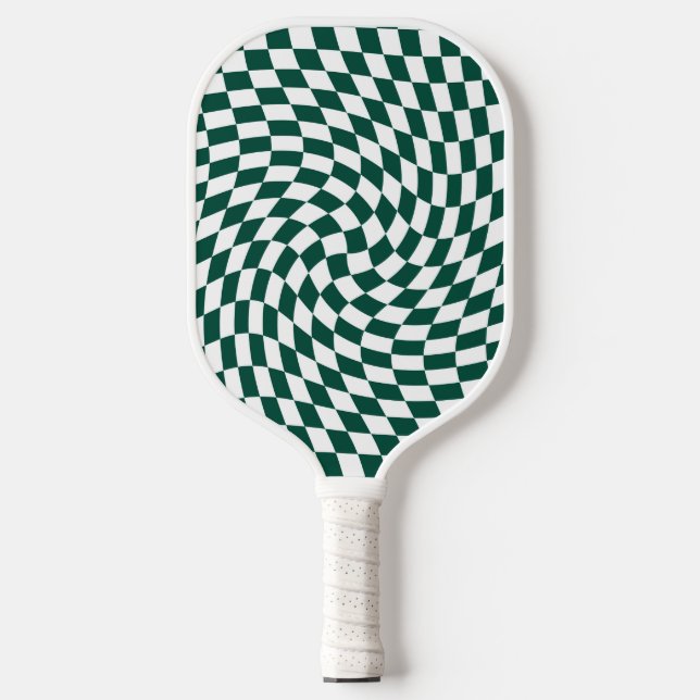 Palas De Pickleball Comprobación de colección verde esmeralda verifica (Anverso)