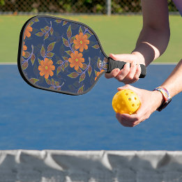 Palas De Pickleball Con estampado de flores