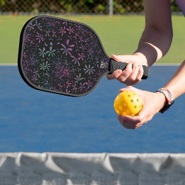 Palas De Pickleball Con estampado de flores