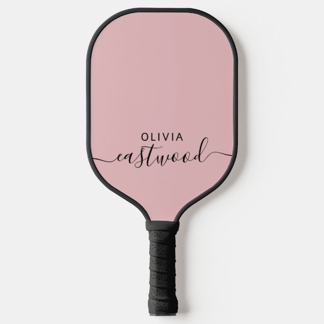 Palas De Pickleball Con iniciales Rosa  (Anverso)