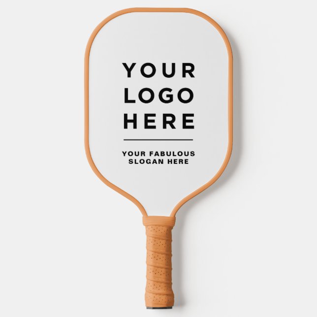Palas de Pickleball con Logo y Texto Personalizado (Anverso)