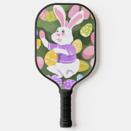 Palas De Pickleball conejito con huevos de Pascua