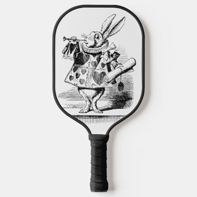 Palas De Pickleball Conejo Blanco Heraldo (Anverso)