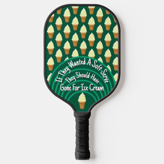 Palas De Pickleball Conos de helado de servir suave de pickleball dive (Anverso)