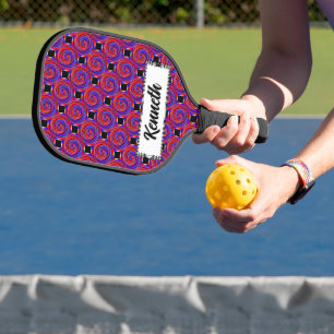 Palas De Pickleball Contrarreloj rojo y azul de Kenneth Yoncich