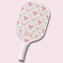 Palas De Pickleball Coquette Pink Bow