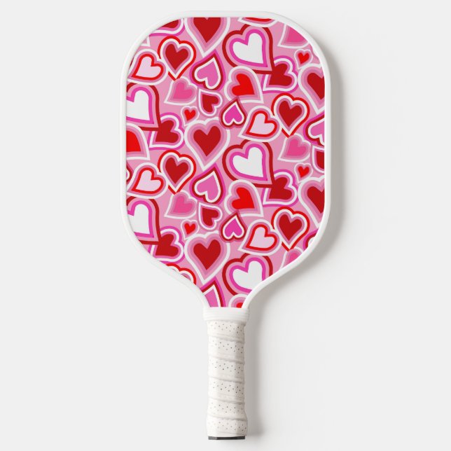 Palas De Pickleball Corazón de amor (Anverso)
