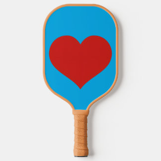 Palas De Pickleball Corazón Rojo
