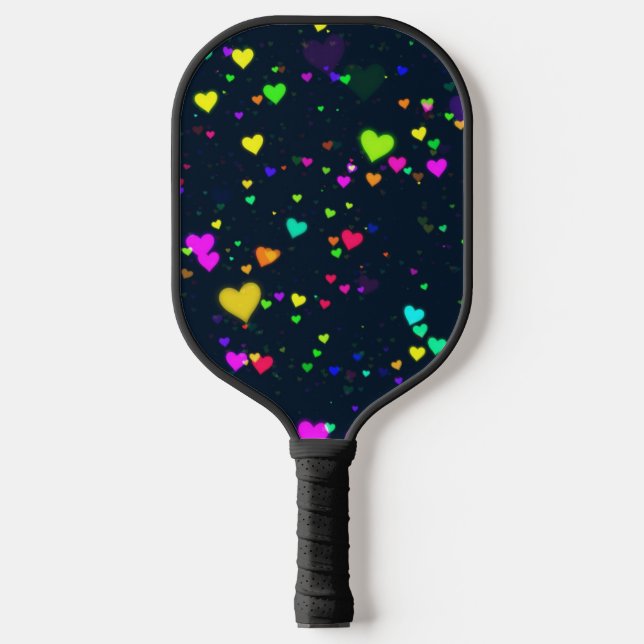 Palas De Pickleball Corazones Pickleball Paddle (Anverso)