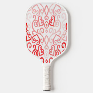 Palas De Pickleball Corazones Rojo y Rosa