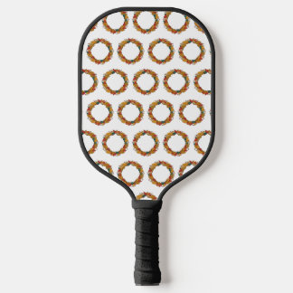 Palas De Pickleball Corona de hojas de otoño circular