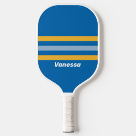Palas De Pickleball Costa junto a franjas con nombre