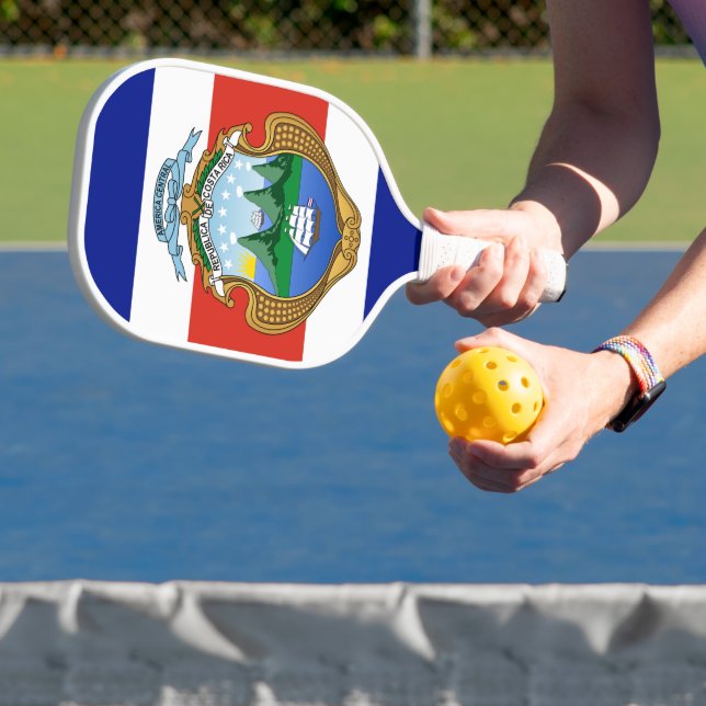 Palas De Pickleball Costa Rica (escudo de armas/bandera) (in situ)
