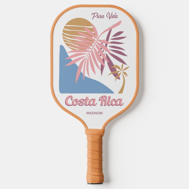 Palas De Pickleball Costa Rica Motto Pura Vida (Anverso)