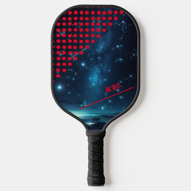 Palas De Pickleball costomizar, personalizar plantilla,Pickleball Padd (Anverso)