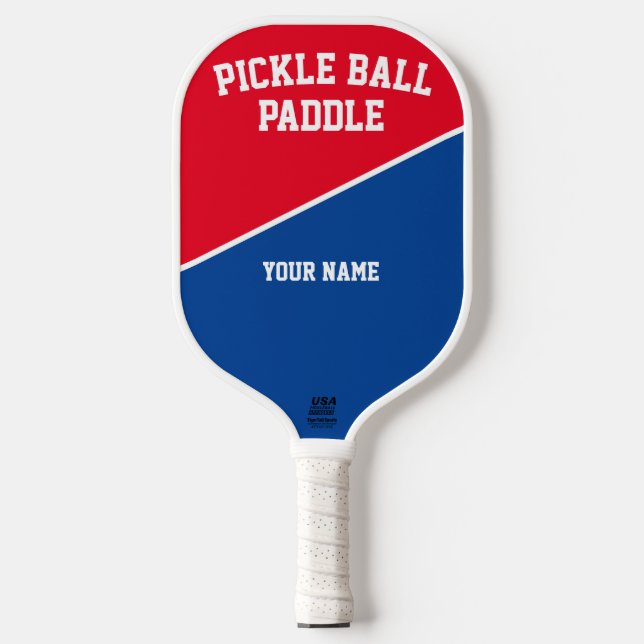 Palas De Pickleball costomizar, personalizar plantilla,Pickleball Padd (Anverso)