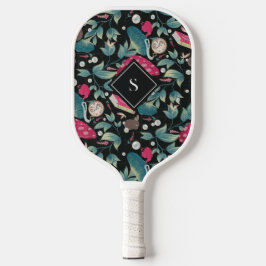Palas De Pickleball Cottagecore de color negro