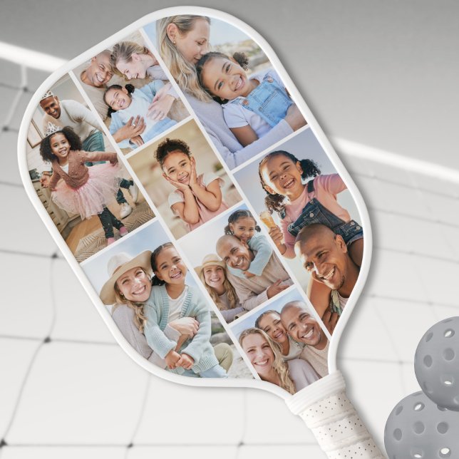 Palas De Pickleball Crea tu propia foto de papá (Create Your Own Dad Photo Pickleball Paddle)