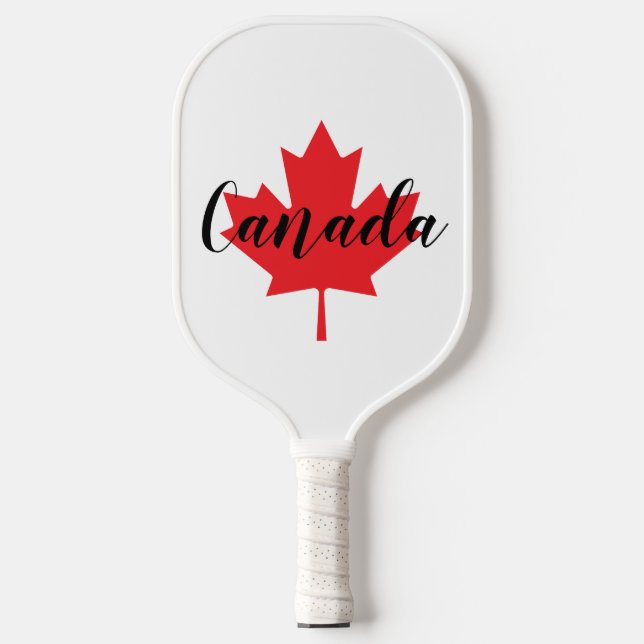 Palas De Pickleball Crea tu propia hoja de arce rojo de Canadá persona (Anverso)