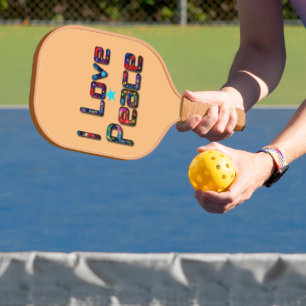 Palas De Pickleball Crea tu propia yo amo la paz y vivo la vida grande