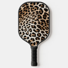 Palas De Pickleball Cream Black Leopard Print