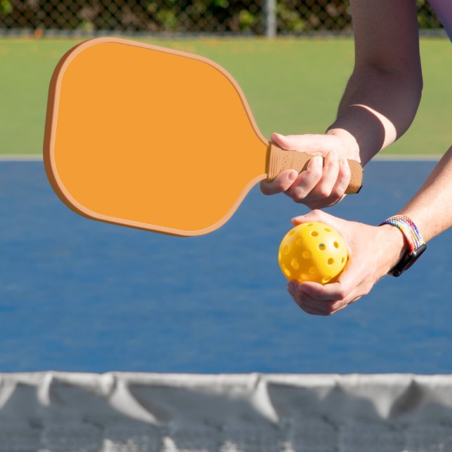 Palas De Pickleball Crear imágenes asombrosas con fondo Naranja (in situ)
