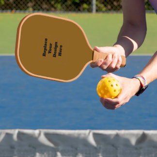 Palas De Pickleball Create Your Own Brown