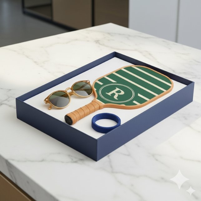 Palas De Pickleball Create Your Own Custom Name Monogram Design (Subido por el creador)