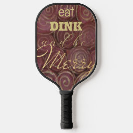Palas De Pickleball Crimson Swirls Navidades de remo