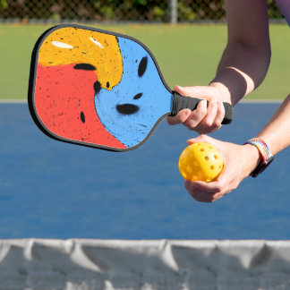 Palas De Pickleball cruce de colores