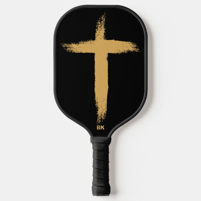 Palas De Pickleball Cruz de Oro Religiosa (Anverso)