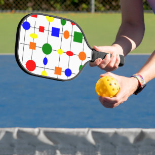 Palas De Pickleball Cuadrícula de Bauhaus