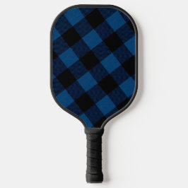 Palas De Pickleball Cuadros de Leñador Azules
