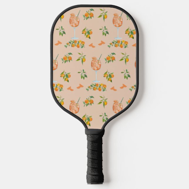 Palas De Pickleball Cumpleaños de verano con Spritz (Anverso)