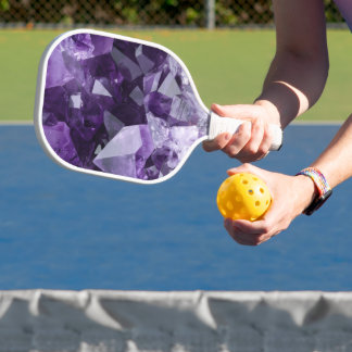Palas De Pickleball Cúmulo de Cristal Curativo de Amatista
