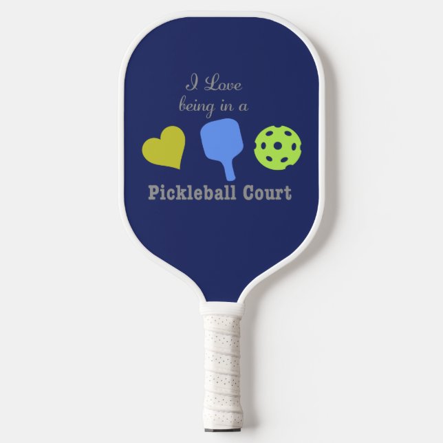 Palas De Pickleball Curioso cancha de futbol (Anverso)
