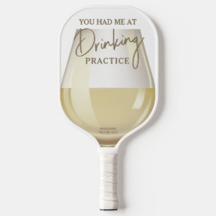 Palas De Pickleball Curioso Pensé Que Dijiste Vino De Práctica De Bebi