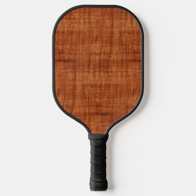 Palas De Pickleball Curly Acacia Wood Grain Look (Anverso)