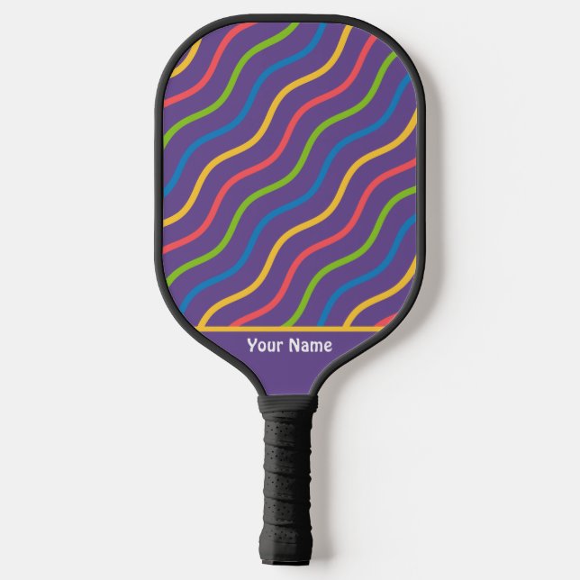 Palas De Pickleball Curte Purple Brick Ejercicio Pro Pickleball Paddle (Reverso )