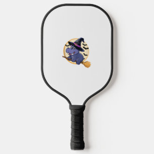 Palas De Pickleball Curte Witch Hippo Moo Deng Halloween Broom Rie