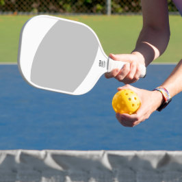 Palas De Pickleball Curvas blancas brillantes y nítidas modernas de co