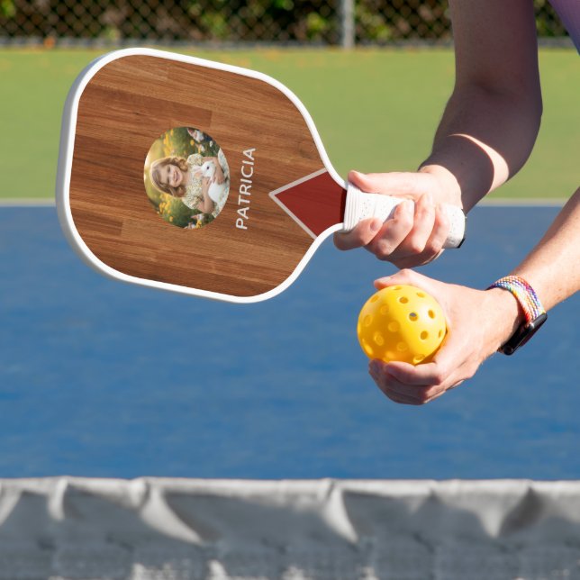 Palas De Pickleball Custom Image & Name Pickleball Paddle Design  (in situ)