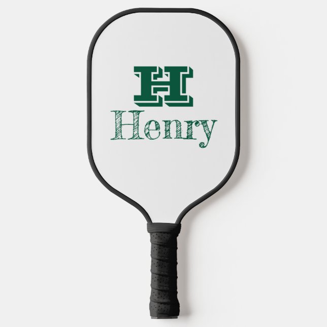 Palas De Pickleball Custom Monogram With First Name (Anverso)