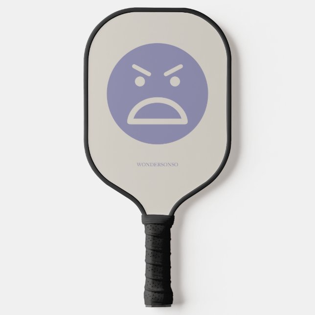 Palas De Pickleball Custom Name Happy Sad Emotions (Anverso)