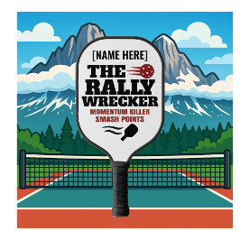 Palas De Pickleball Custom Name Pickleball Paddle The Rally Wrecker