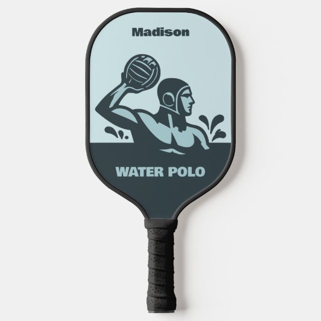 Palas De Pickleball Custom Name Water Polo (Anverso)