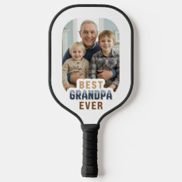 Palas De Pickleball Custom Photo Best Grandpa Ever