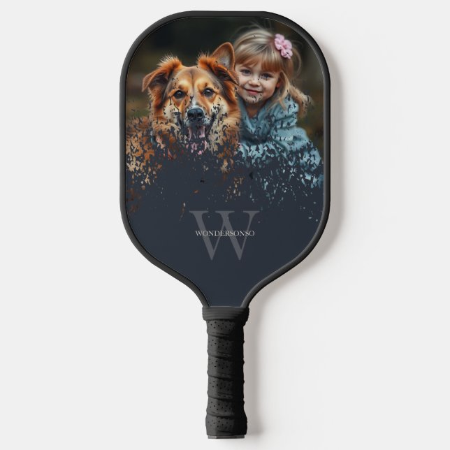 Palas De Pickleball Custom Photo Monogrammed (Anverso)