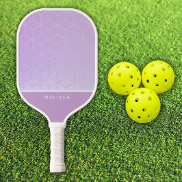 Palas De Pickleball Customizable Pink Diamond Pattern Pickleball